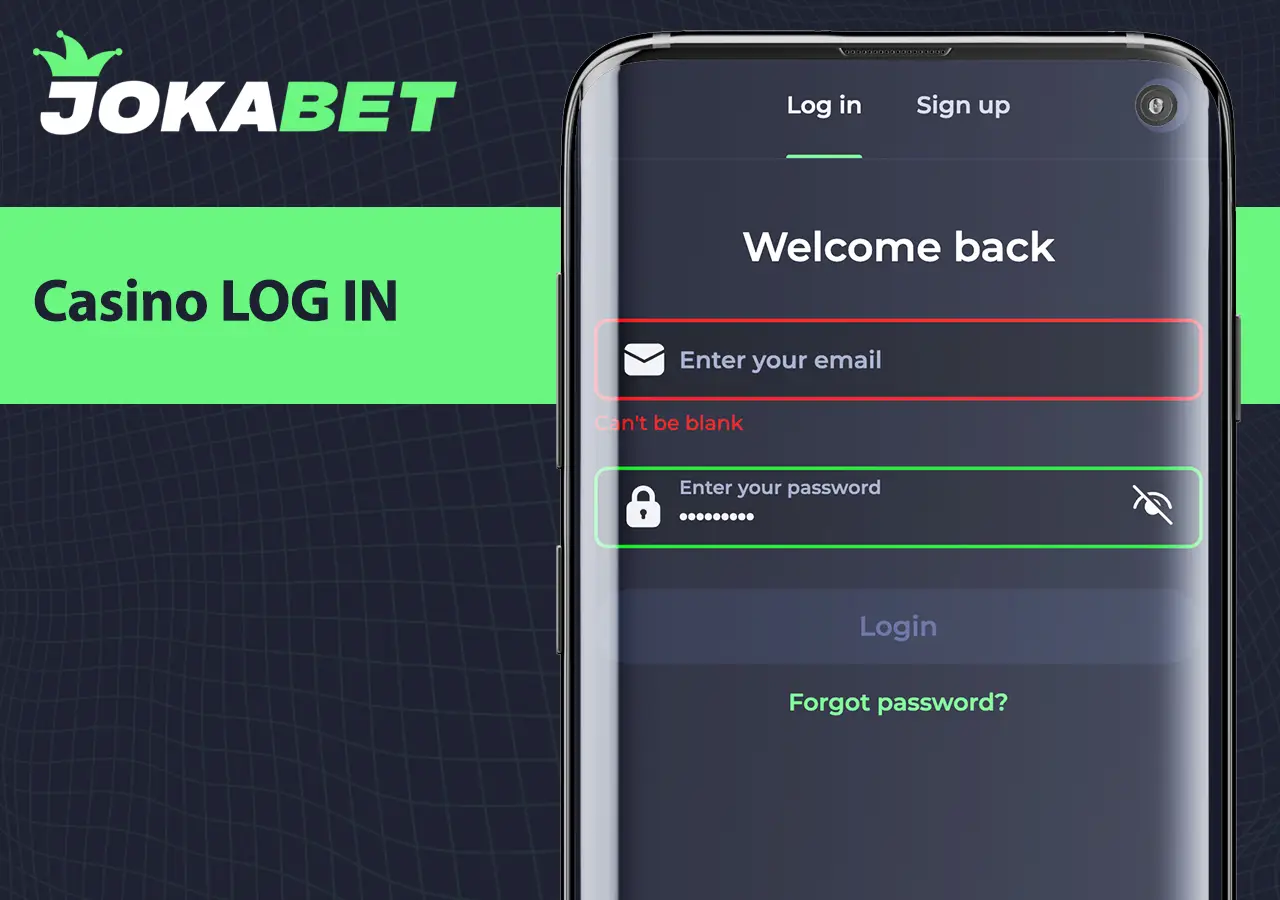 Joka Bet Login Procedure